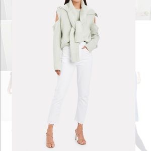 Agolde Riley High-Rise Straight Cropped Jeans